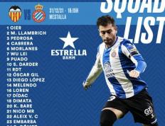 乐鱼-瓦伦西亚客场失利，名次被挤压一步的简单介绍